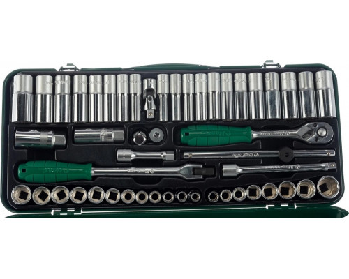 Набор головок HANS 3650-2MA 3/8", 8-19 мм, 3/8"-7/8", 50 предметов
