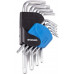 Набор угловых коротких ключей TORX STANKO CS11129S, 9 шт.