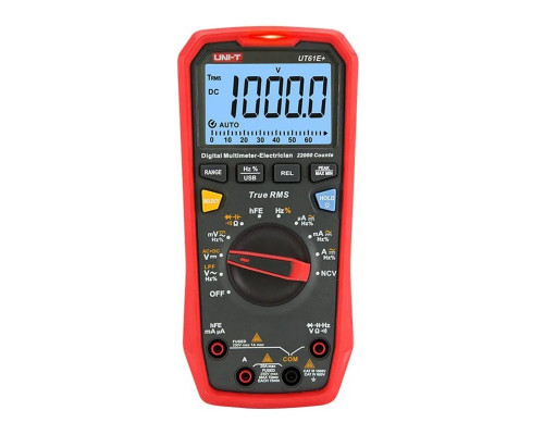 Мультиметр цифровой UNI-T UT61E+ профессиональный 13-0094