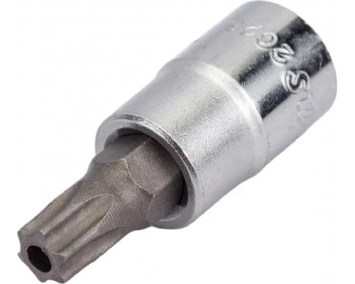 Головка TORX HANS 2025TH30 короткая торцевая с отверстием 1/4" TH30