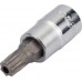 Головка TORX HANS 2025TH30 короткая торцевая с отверстием 1/4" TH30