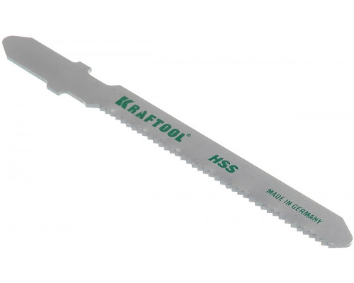 Пилки по металлу KRAFTOOL T218A фигурный рез, шаг 1,2мм, 50мм, 2 шт. 159553-1,2