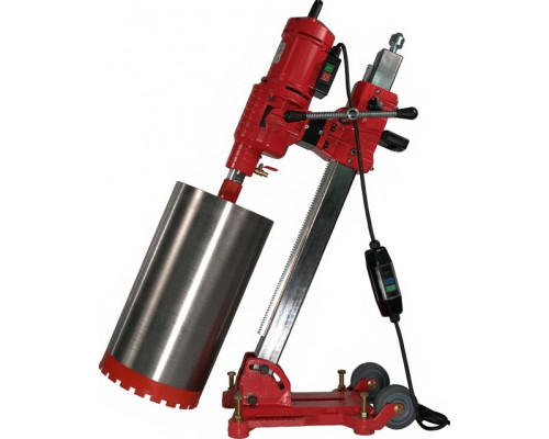 Машина алмазного бурения VOLL V-Drill 350N с наклонной стойкой