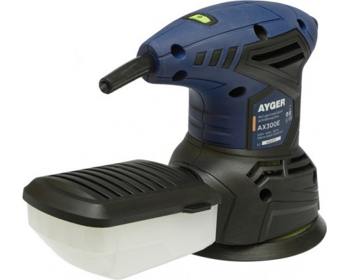 Виброшлифмашина эксцентриковая сетевая AYGER AX300E