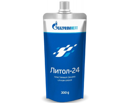 Смазка GAZPROMNEFT Литол-24 300 гр (дой-пак) 2389907073