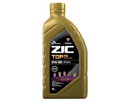 Масло моторное ZIC TOP FS 0W30 1 л 132042