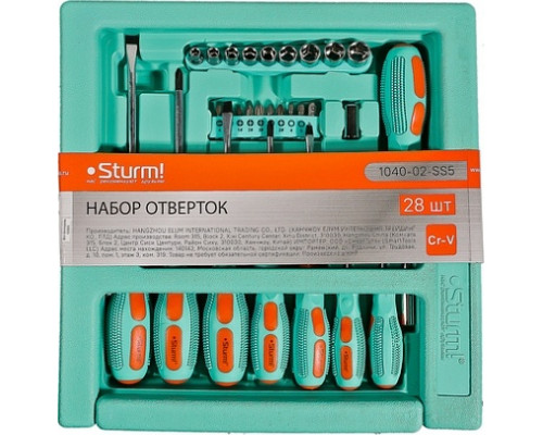 Набор отверток Sturm 1040-02-SS5 27 пред.