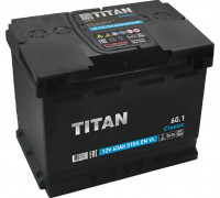 Аккумулятор Titan Classic 6СТ-60.1 VL 510А 4607008889888