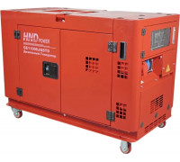 Электростанция дизельная с воздушным охлаждением HND GE 11000 JQSTD ATS в кожухе GE11000JQSTDATS