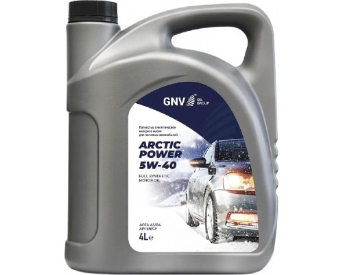 Масло моторное GNV Arctic Power 5W40 4 л GAP1011182011120620004