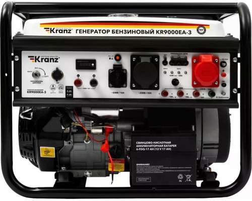Генератор бензиновый Kranz KR 9000EA-3 KR-16-1140