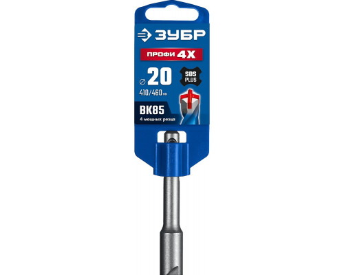 Бур SDS-plus ЗУБР ПРОФИ-4Х 20x460 мм 29313-460-20
