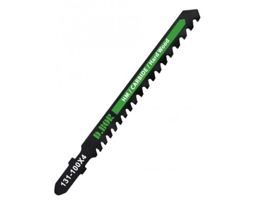 Пилки по дереву D.BOR 75/100*3,5-5 мм HM / CARBIDE / Hard Wood (T144DHM) (1 шт.) D-131-100X4-01