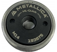 Гайка для УШМ METALLICA 193875 быстрозажимная ULTRA M14, тип b с шариковым замком