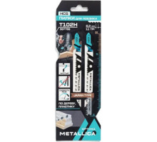 Пилки по дереву METALLICA Optima T102H 100/75мм шаг 2,3мм, HCS яп/зуб, чист. рез, по плас 907788