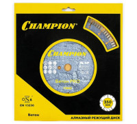 Алмазный диск для резки бетона CHAMPION Concrete Crunch PRO 350 C1603