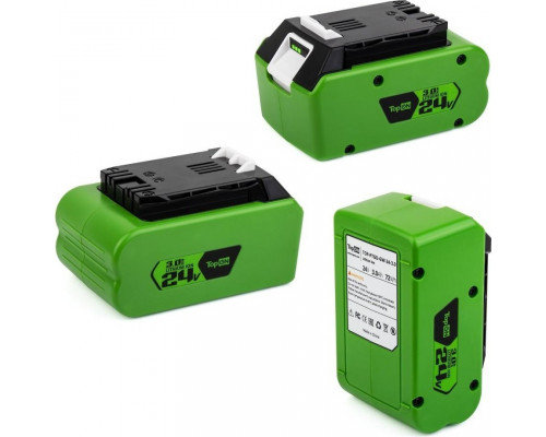 Аккумулятор TopON для Greenworks 24В, 3.0Ah (Li-Ion) TOP-PTGD-GW-24-3.0