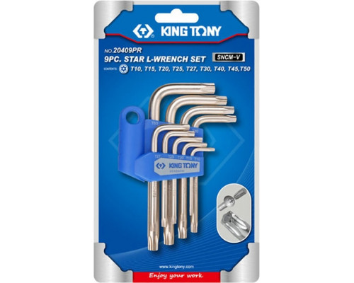 Набор ключей TORX KING TONY 20409PR