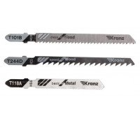 Набор пилок Kranz KR-92-0320 № 2 T101B/T118A/T244D (3 шт./уп.)