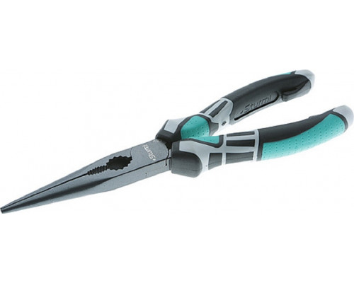 Длинногубцы Sturm 1020-13-3-200 200мм, crv, тефлоновое покрытие, tpe рукоятки