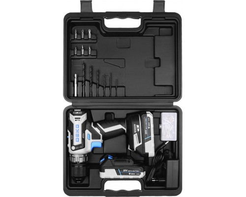 Дрель-шуруповерт аккумуляторная DEKO DKCD20-Li SET1, 2x3.0Ач 083-1117