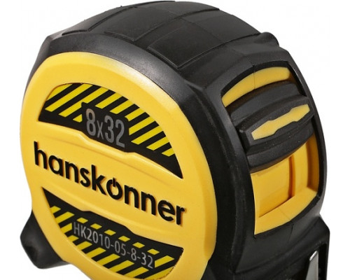 Рулетка HANSKONNER HK2010-05-8-32 с мощным магнитом