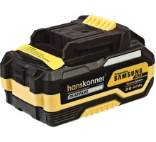Аккумулятор HANSKONNER HBP2004PRO Platinum 18 B, 1BatterySystem, 4.0 Ач, samsung
