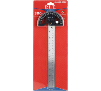 Транспортир P.I.T. HSQR05-0300 с линейкой