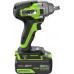 Гайковерт аккумуляторный GREENWORKS GD24IW400 ударный, 24V, АКБ 5Ач и ЗУ 3802907CUG