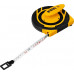 Рулетка геодезическая Denzel 30 м х 15 мм, закрытый корпус, фиберглассовая лента 31291
