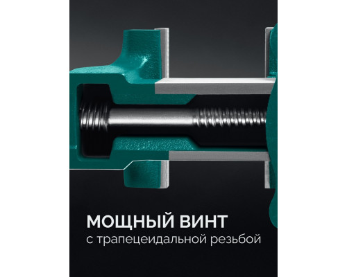 Тиски KRAFTOOL 32702-250 GRAND слесарные, 250 мм
