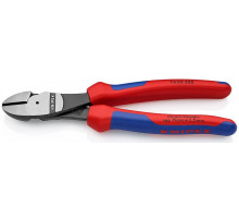 Бокорезы KNIPEX KN-7402200TBK особо мощные, 200 мм, 2-комп. ручки