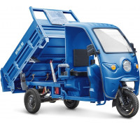 Трицикл грузовой RUTRIKE D5 КАБИНА 1700 60V1200W Синий 2913 гидравлика 025198-2913