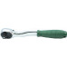 Трещотка HANS 4162GQ 1/2" с быстрым сбросом и изогнутой рукояткой, 72 зуба