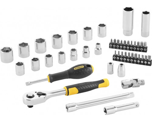 Набор головок 3/8 дюйма STANLEY STMT82829-1, 45 предметов