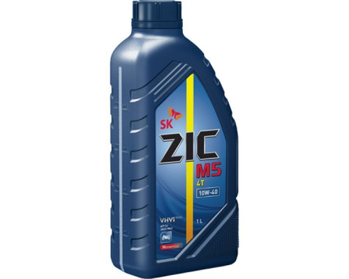 Масло для мотоциклов ZIC 4T M5 10W40 1 л 137212