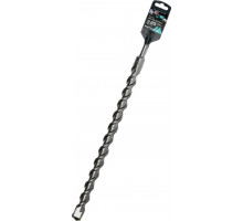 Бур SDS-plus METALLICA Optima 25х460/400 мм по бетону напайка с центром, 2 спирали 904992