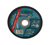Отрезной круг по металлу GROSS 125х1,0х22,2 мм, SWA60TBF 74368