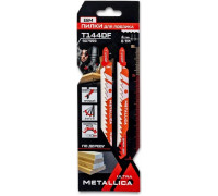 Пилки по дереву METALLICA Ultra T144DF 100/75мм шаг 4мм, BiM грубый рез, ДСП 2шт 907559