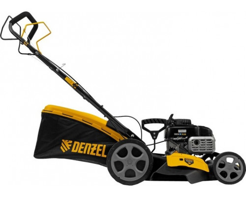 Газонокосилка бензиновая Denzel GLR-460SP-ZS 46 см, с приводом и травосборником 65 л