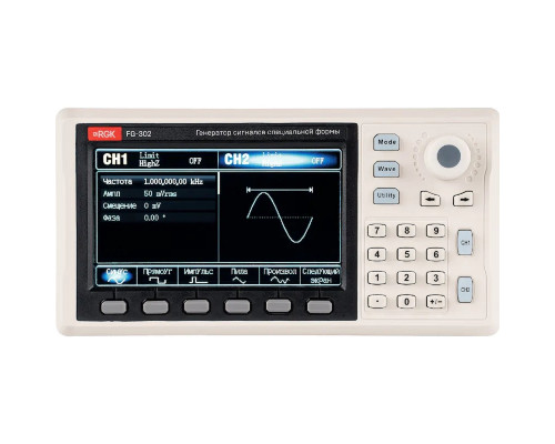 Генератор сигнала специальной формы RGK FG-302
