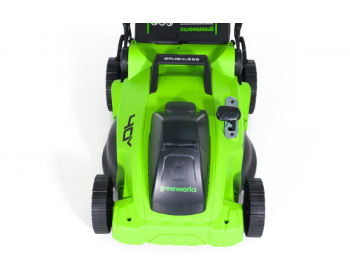 Газонокосилка аккумуляторная GREENWORKS GD40LM16X 40V, бесщеточная, без АКБ и ЗУ 2517907