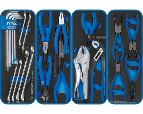 Тележка инструментальная KING TONY BOARD 325 предметов, синяя 9G38-325MRVB