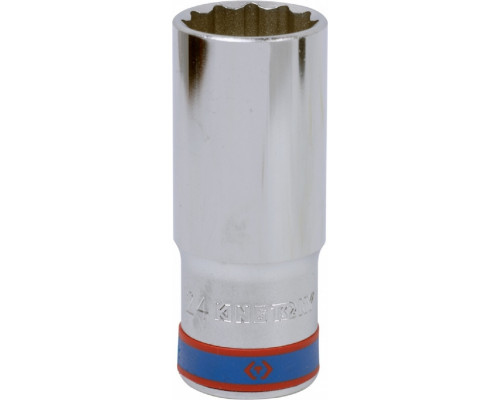 Головка 12-гранная 24 мм с посадкой 1/2" KING TONY 423024M