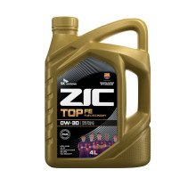 Масло моторное ZIC TOP 0W30 4 л 162680