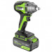 Гайковерт аккумуляторный GREENWORKS GD24IW400 ударный, 24V, АКБ 4Ач и ЗУ 3802907CUB