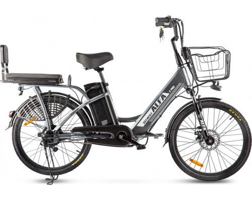 Электровелосипед GELBERT ALFA 2 PRO Серый 0000379-2933