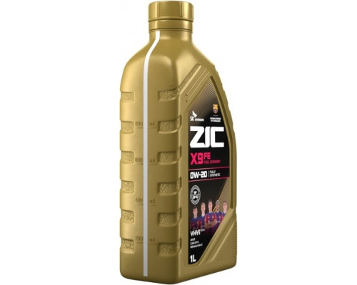 Масло моторное ZIC X9 FE 0W20 1 л 132684