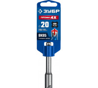 Бур SDS-plus ЗУБР ПРОФИ-4Х 20x310 мм 29313-310-20