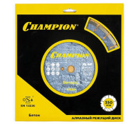 Алмазный диск для резки бетона CHAMPION Concremax L-Series 350 (с наполн.сред.тв) C1629